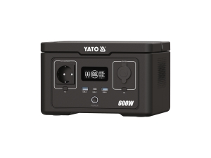 Przenośna stacja zasilania 600W, 256Wh LiFePo4, EPS YATO YT-83087