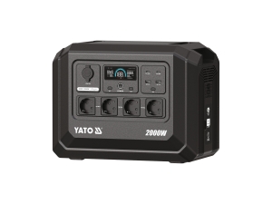 Przenośna stacja zasilania 2000W, 1024Wh LiFePO4, EPS YATO YT-83089