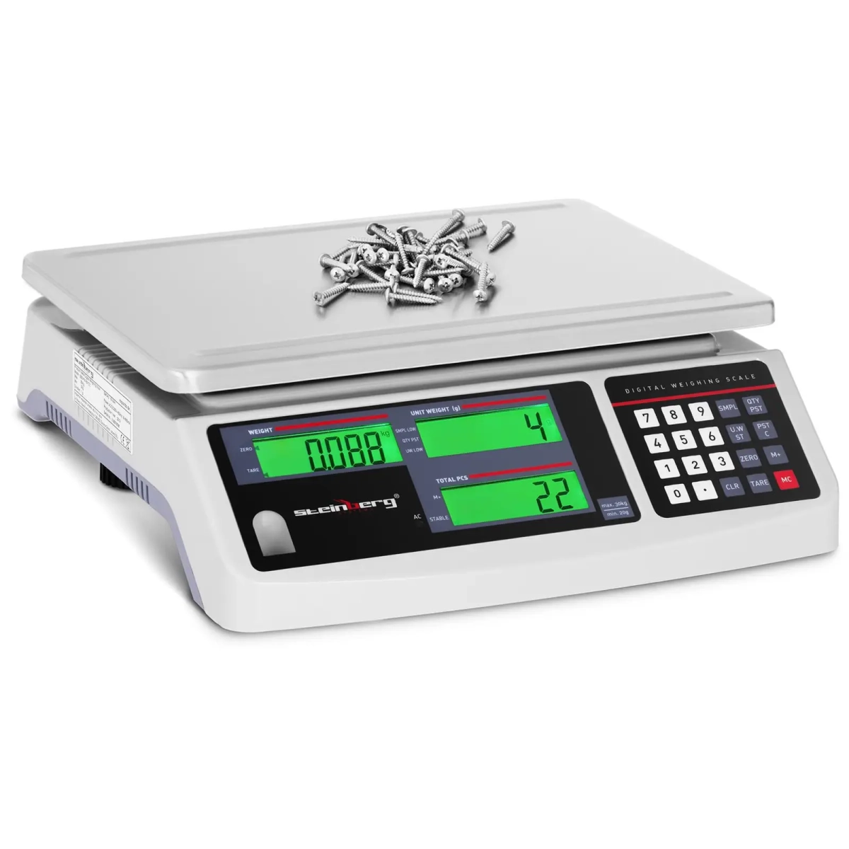 10030320 Waga licząca 30kg/1g - dostępna w magnum-pro.pl