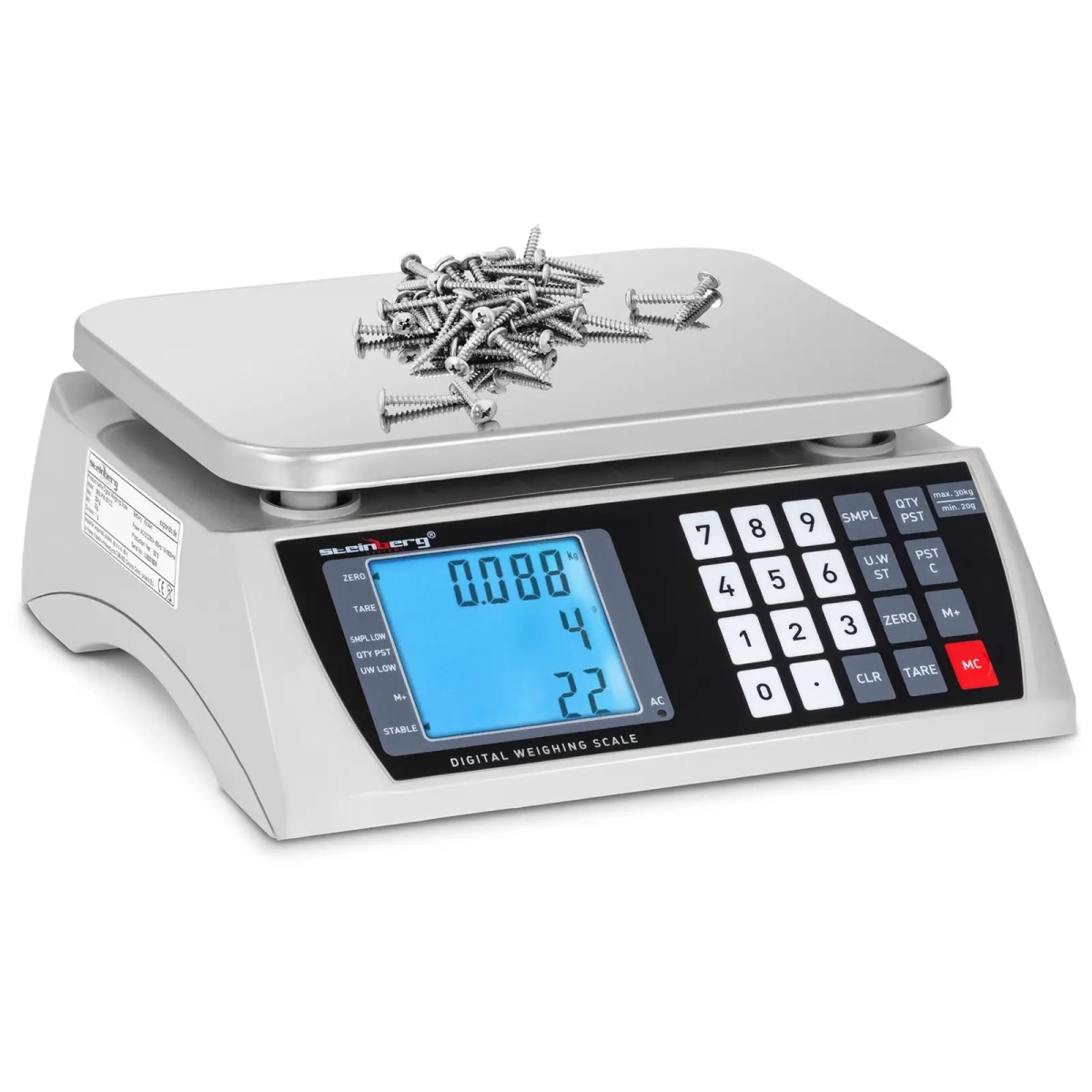 10030321 Waga licząca 30kg/1g - dostępna w magnum-pro.pl