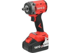 Klucz udarowy 18V 1/2" 285 Nm (bl; 4.0Ah) ze zintegrowanym uchwytem na bity YATO YT-828051