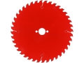 Tarcza TCT PTFE do aluminium czerwona widok z przodu YATO YT-608753