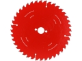 Tarcza TCT do drewna czerwona widok z przodu YATO YT-608735