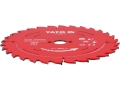 Tarcza TCT PTFE do drewna widok z boku markę YATO YT-608734