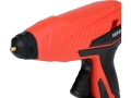Pistolet do kleju przednia część ze złotym wylotem, zbliżenie YATO YT-82423