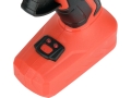 Bateria pistoletu do kleju z przyciskami kontrolnymi, widok z góry YATO YT-82423