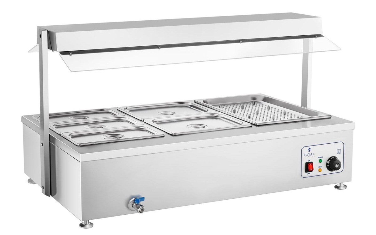 10010381 Bemar 3 x GN 1/1 z kranikiem spustowym