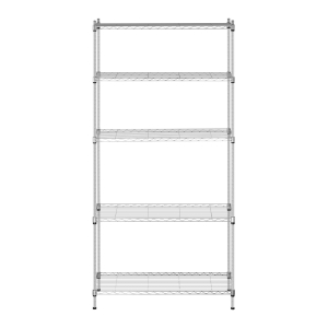 Regał ażurowy 35x90x180cm z 5 półkami, nośność 150kg