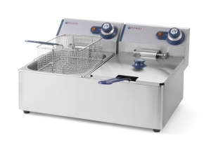 Podwójna frytownica Blue Line 2x6 l Hendi