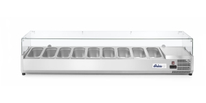 Nadstawa chłodnicza ze szklaną osłoną 9 x GN 1/3 Hendi