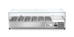 Nadstawa chłodnicza ze szklaną osłoną 6 x GN 1/3 Hendi