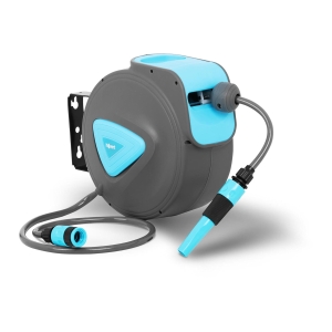 Wąż ogrodowy na bębnie 10+1m, automatyczne zwijanie