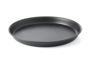 Blacha do wypieku pizzy 500x38mm z niebieskiej stali