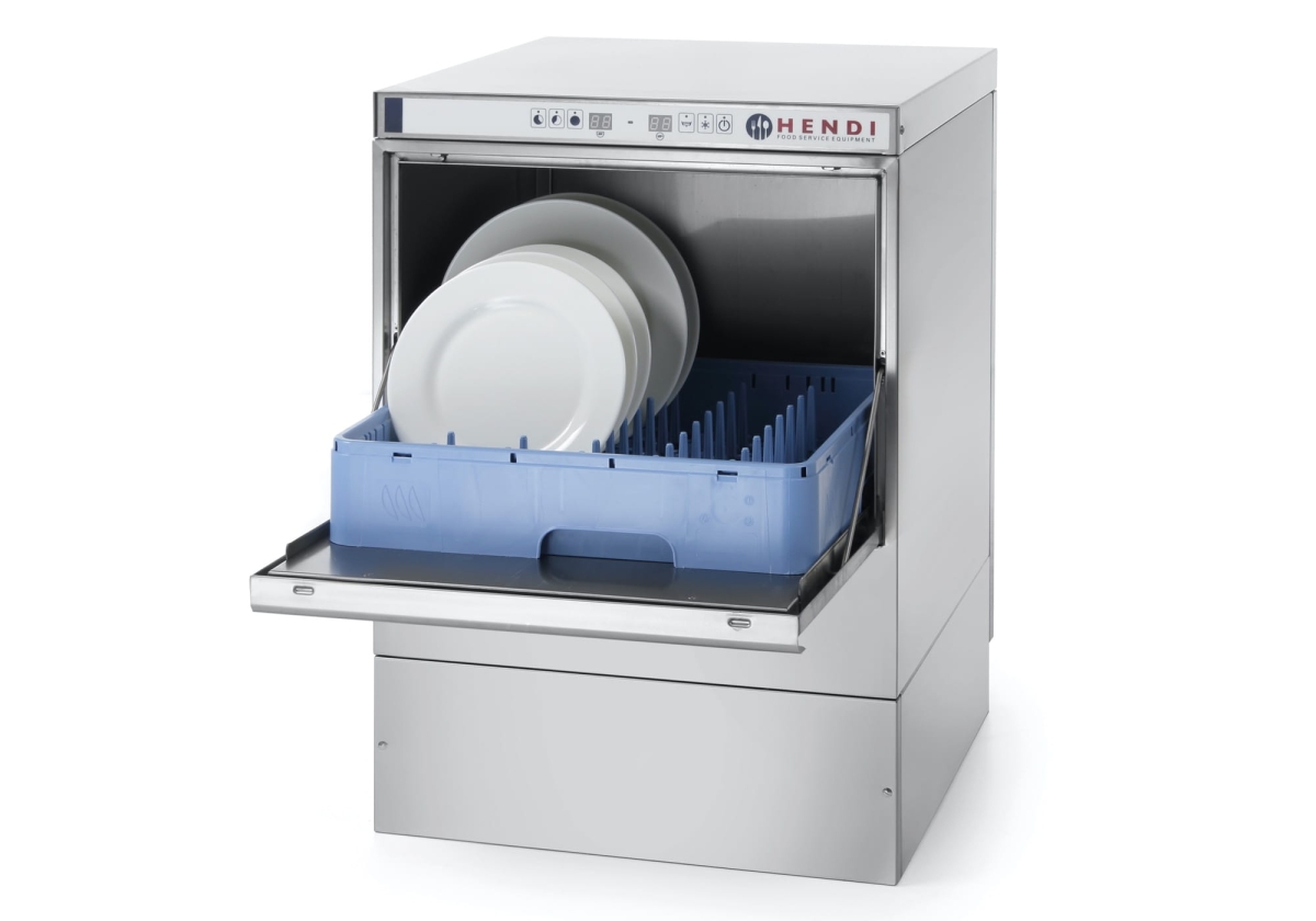 231753 Zmywarka gastronomiczna 50x50 cm ze sterowaniem elektronicznym 400V