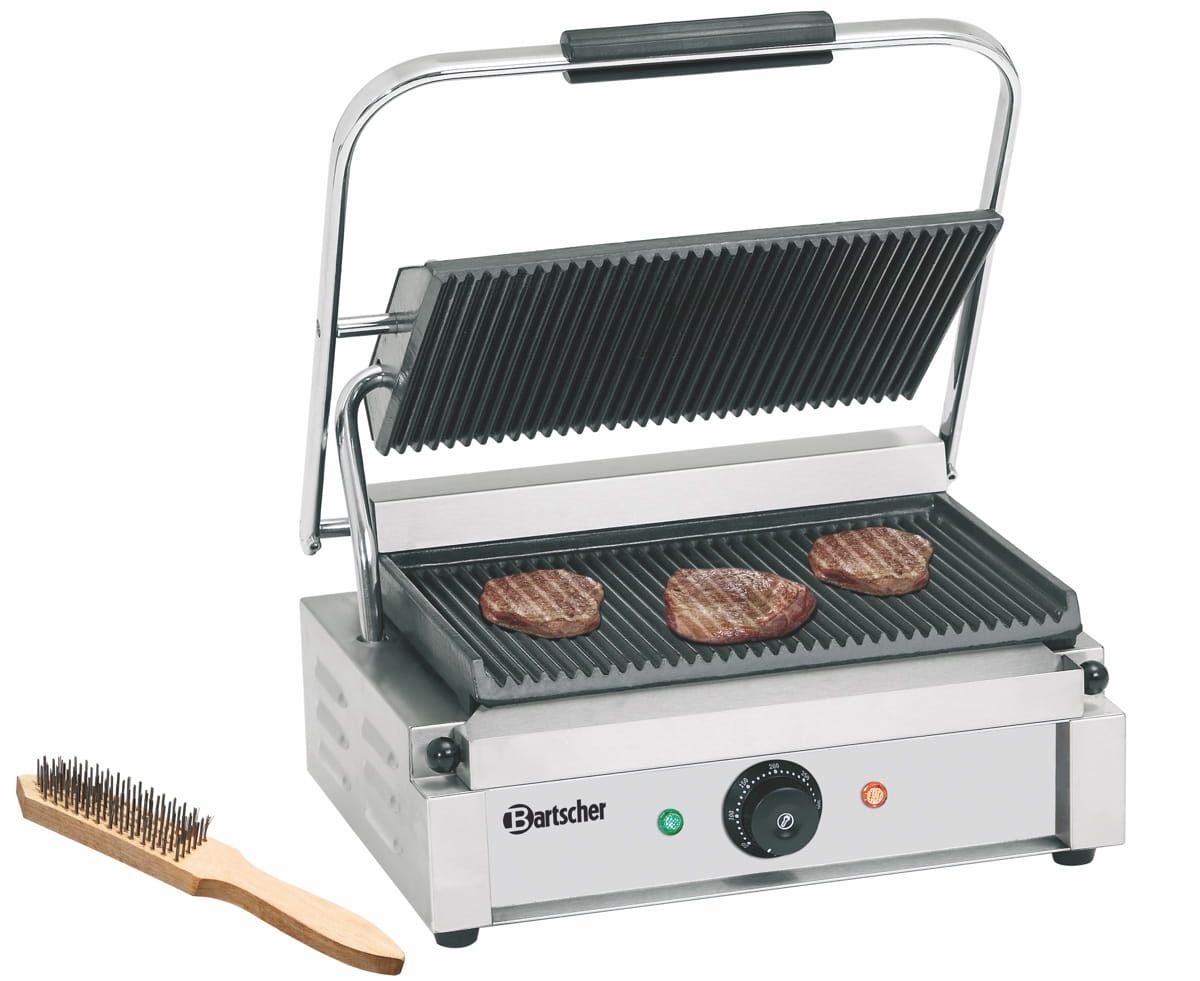 A150674 Grill kontaktowy panini ryflowany 2,2kW