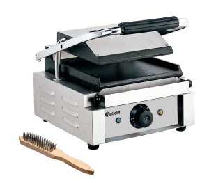 Grill kontaktowy pojedynczy gładki 1800W Bartscher