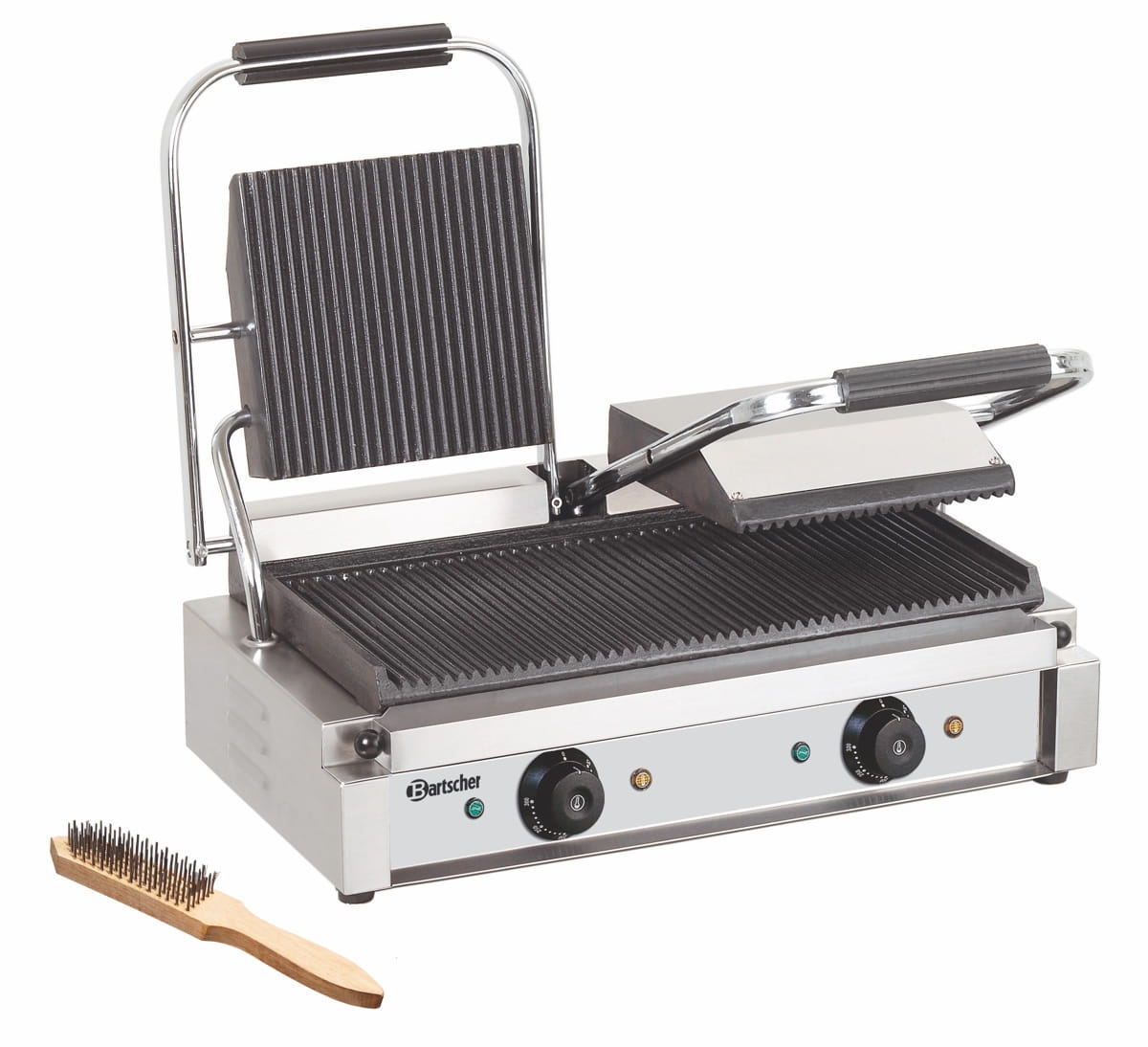 A150671 Podwójny grill kontaktowy ryflowany 3,6kW