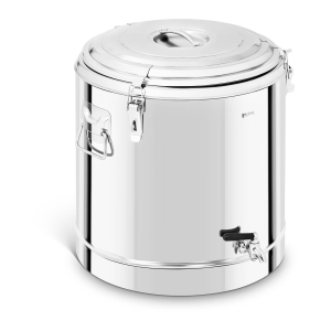 Termos gastronomiczny z kranikiem 50L, podwójne ścianki