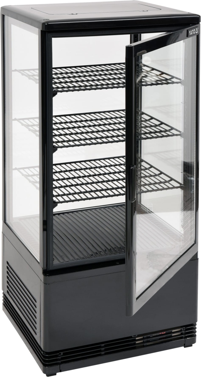 yg-05056 Witryna chłodnicza sklepowa 78L, czarna