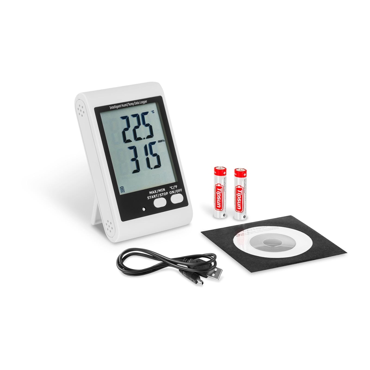10030316 Termohigrometr z wyświetlaczem LCD