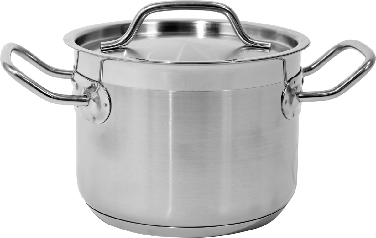 yg-00001 Garnek ze stali nierdzewnej 2,4L wraz z pokrywą