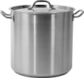 yg-00007 Garnek ze stali nierdzewnej 36,6L wraz z pokrywą