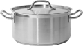 yg-00043 Garnek ze stali nierdzewnej 12,9L wraz z pokrywą