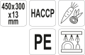 yg-02171 Deska do krojenia zielona zgodna z HACCP