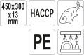 yg-02173 Deska do krojenia niebieska zgodna z HACCP