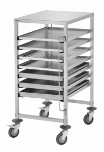 Wózek transportowy na 7 tac lub blach 600 x 400 mm 