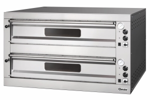 Piec do pizzy 2 komory 105 x 105  cm, siła