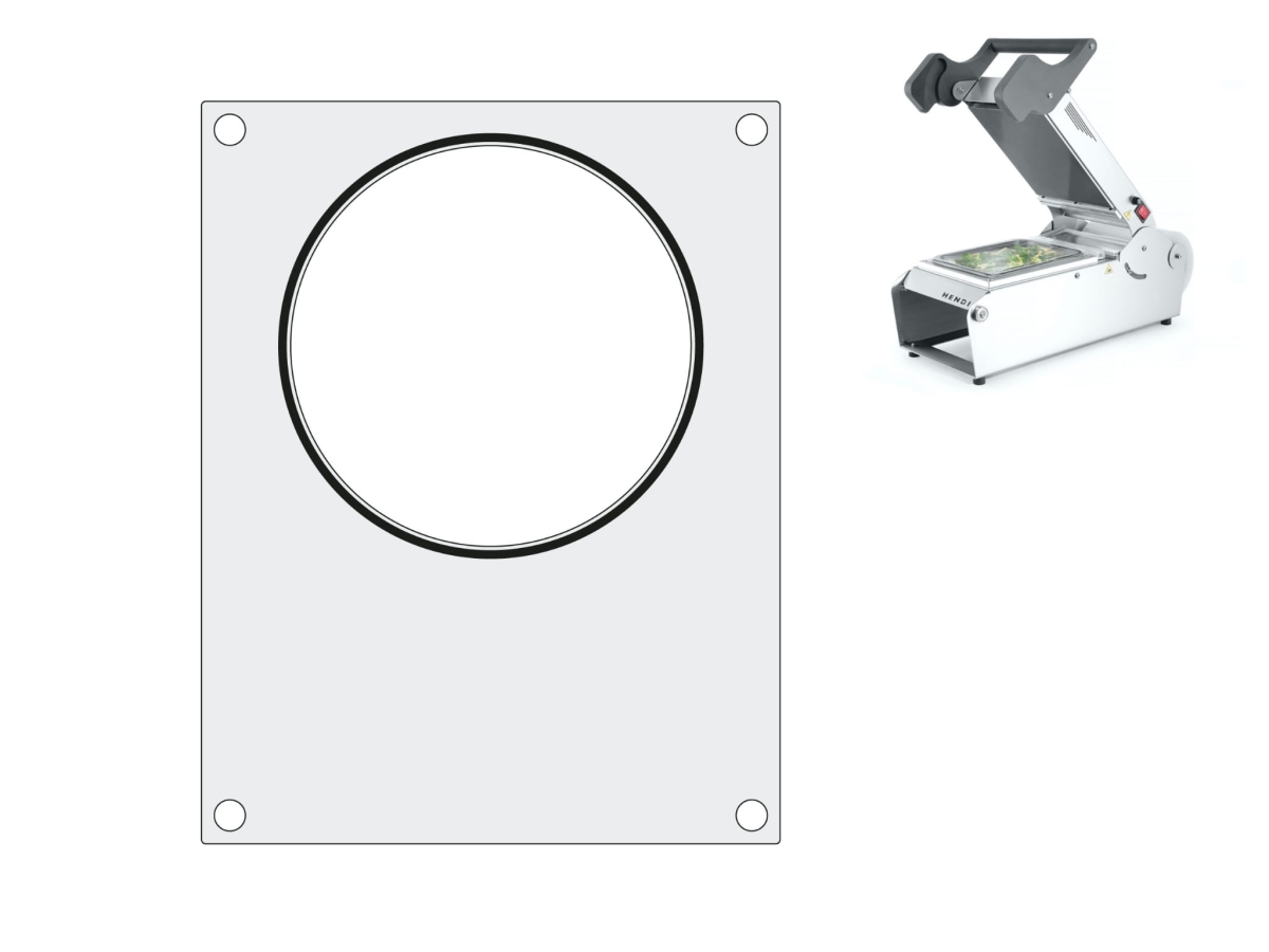 805619 Matryca do zgrzewarki do pojemników na zupę