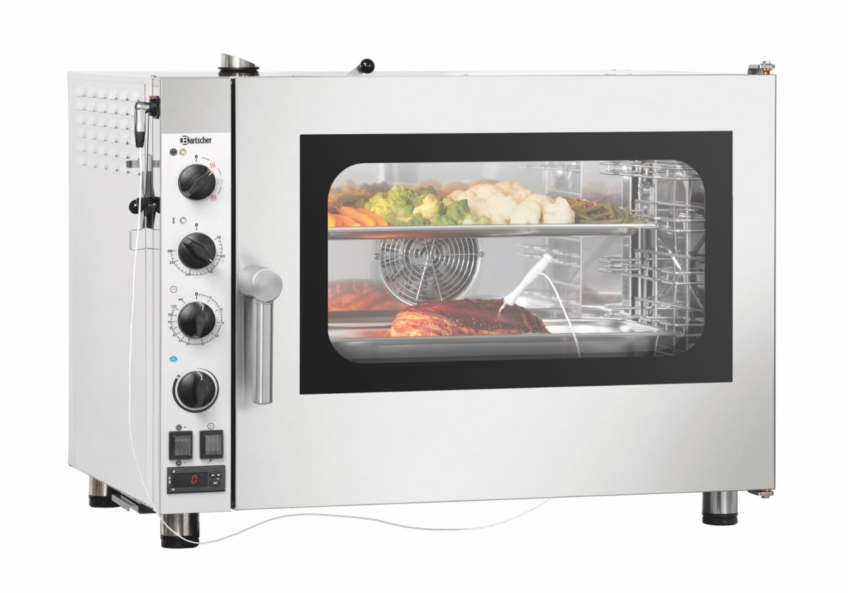 116626 Piec konwekcyjno-parowy ze sterowaniem manualnym 5 x GN 1/1