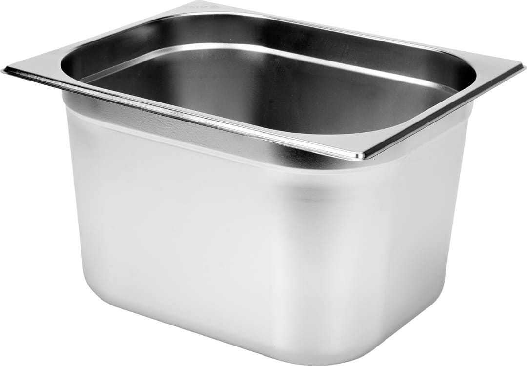 Pojemnik gastronomiczny ze stali nierdzewnej GN 1/2 z boku YATO YG-00265