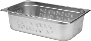 POJEMNIK PERFOROWANY ZE STALI NIERDZEWNEJ GN 1/1 150 YATO | YG-00344