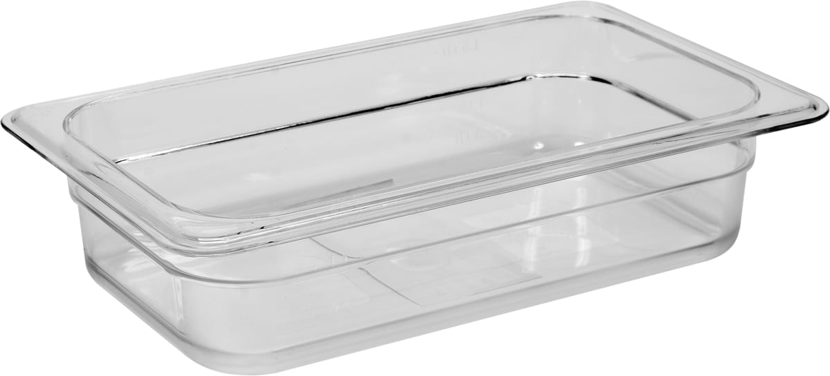 Pojemnik gastronomiczny GN 1/4 przezroczysty z przodu YATO YG-00419