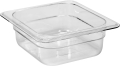 Pojemnik gastronomiczny GN 1/6 przezroczysty z tworzywa z przodu YATO YG-00425