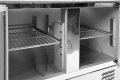 YG-05310 Stół chłodniczy do pizzy Półki gretingowe z regulacją wysokości
