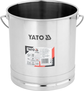 Wiadro ze stali nierdzewnej 12 l 