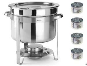 CALENTADOR PARA SOPA Y PASTA, REDONDO, 10L HENDI (1)