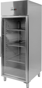 Szafa chłodnicza przeszklona 650L GN 2/1