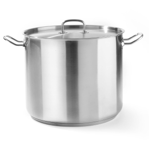 Garnek ze stali nierdzewnej z pokrywą, śr. 32cm, 21L