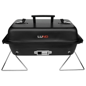 Składany grill węglowy z rusztem 41 x 26 cm