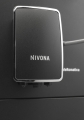 Nivona CafeRomatica 758 Elegancka czarna matowa obudowa