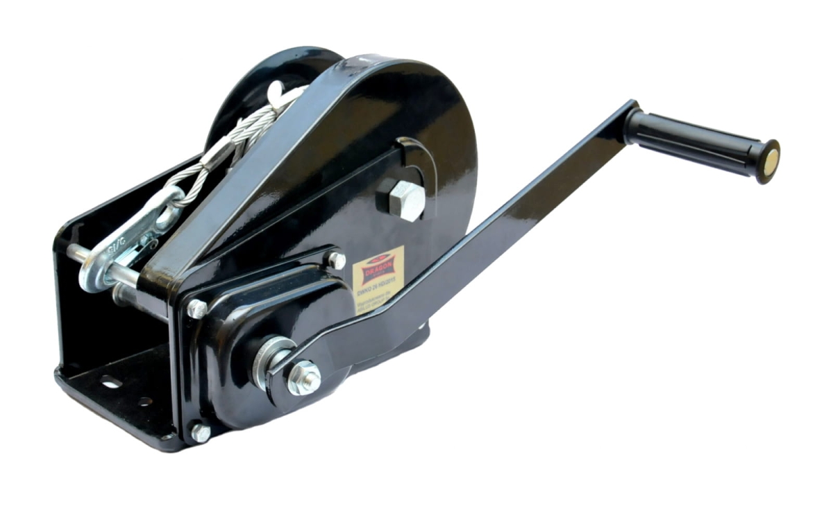 DWK-O 2600 HD Wyciągarka korbowa do 1200kg - lina