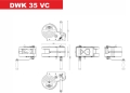 DWK35VC Wyciągarka ręczna Schemat