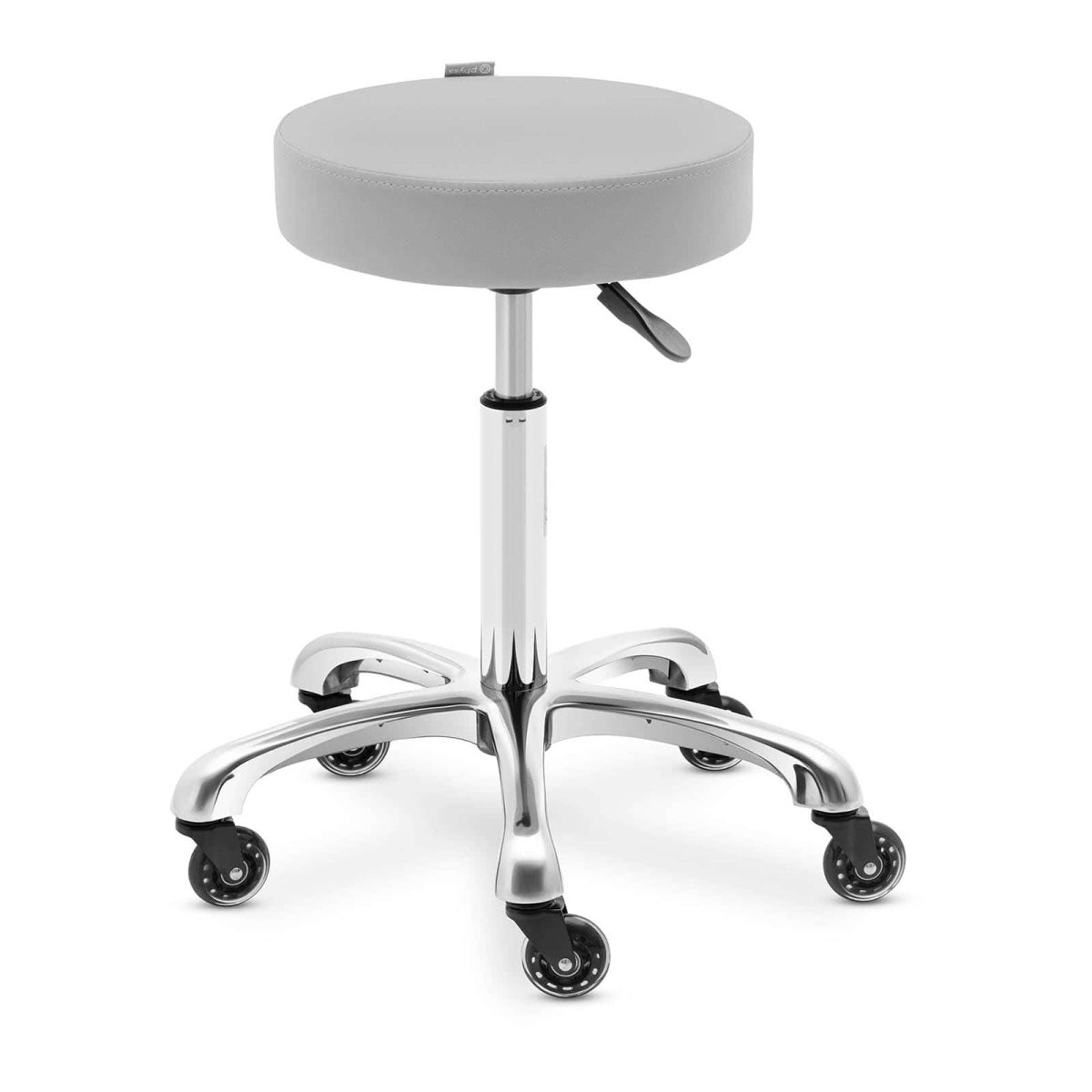 10040603 Taboret kosmetyczny, jasnoszary