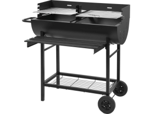 Grill ogrodowy, ruszty węglowe, 2 półki | 99495