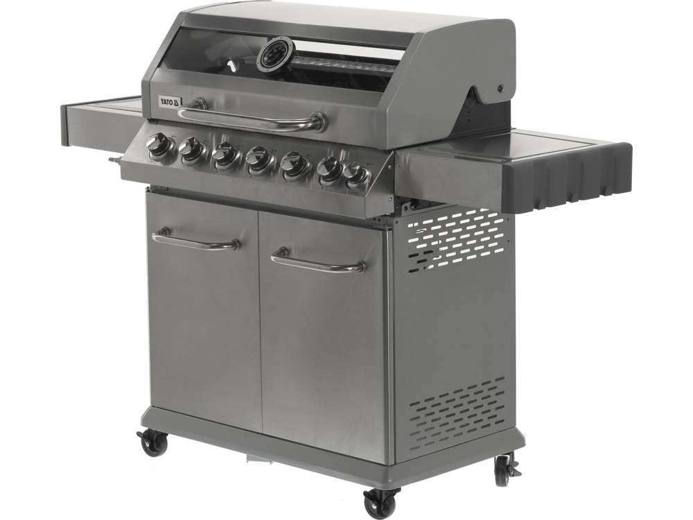 YG-20016 Grill gazowy 6 palników i palnik pomocniczy