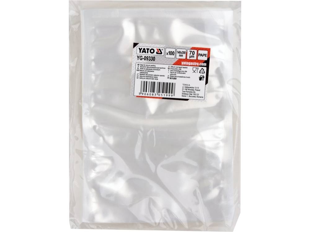 YG-09330 Worki do pakowania próżniowego 14 x 20 cm dostępne na magnum-pro.pl